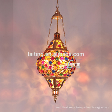 Lampe latern marocaine, lumière de décoration de mariage marocaine fabriquée en Chine